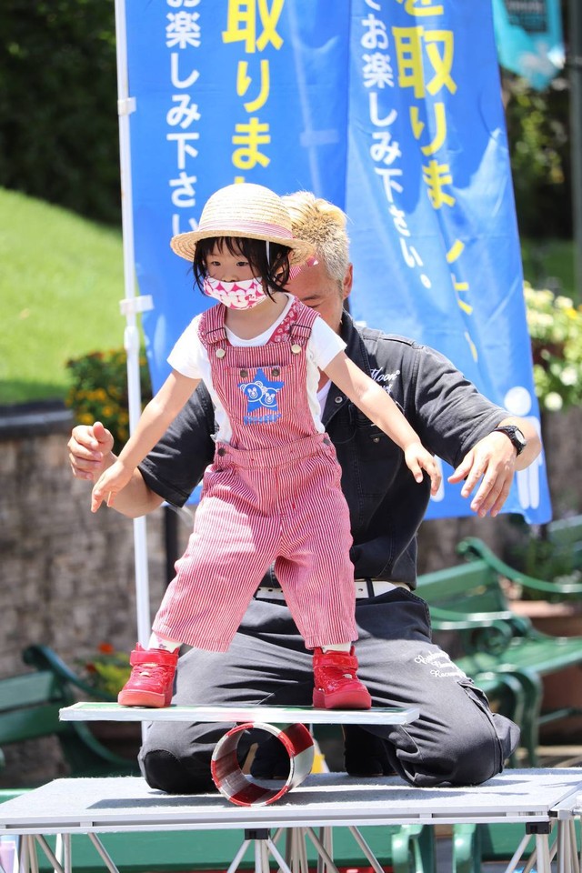 ゆうちゃんのデビュー当時（3歳）／投稿主提供