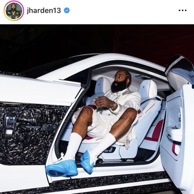 ジェームズ・ハーデンのインスタグラム＠jharden13より