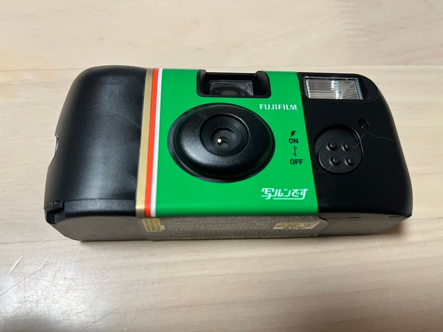使い捨てカメラ「写ルンです」を初めて使った中学生のリアクションがXで話題に（渡辺いわしさん提供）
