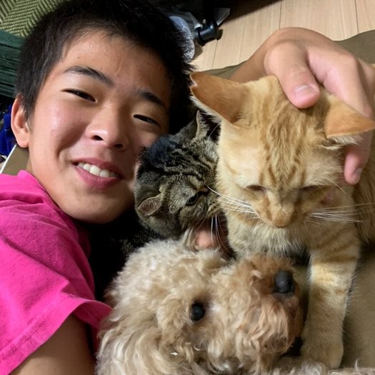 新しい家族のもとでの福みつ