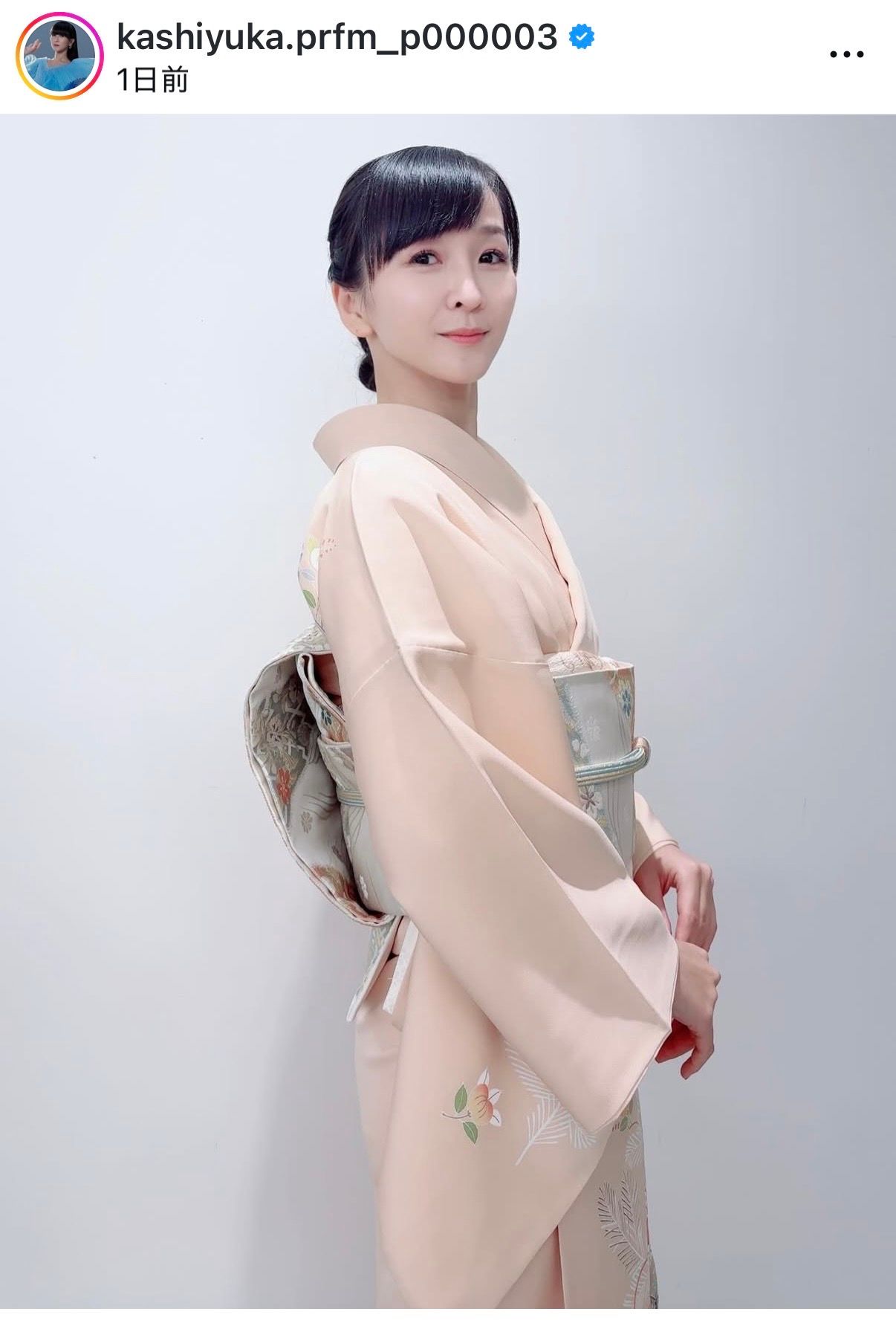 近況報告嬉しいなぁ」「麗しい」 コールドスリープ中のPerfume・かし