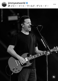 ジミー・イート・ワールドのインスタグラム＠jimmyeatworldより