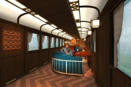 「GRAN 天空」4号車車内（南海プレスリリースから）