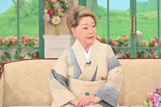 「徹子の部屋」に出演した由紀さおりさん＝テレビ朝日提供