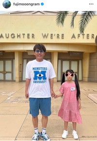 藤本敏史インスタグラム＠fujimooongramより