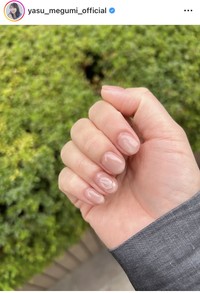安めぐみインスタグラム＠yasu_megumi_officialより