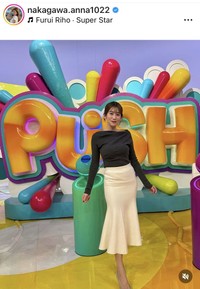 中川安奈アナウンサーのインスタグラム＠nakagawa.anna1022より