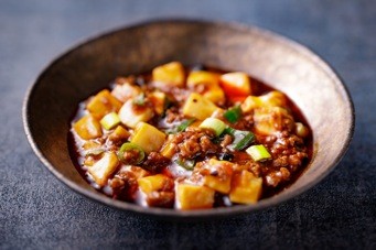 これが名物「花梨伝統麻婆豆腐」