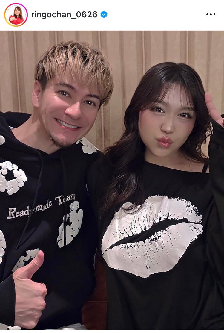 進化が止まらない 激変話題のりんごちゃん 肩出しコーデが衝撃の艶っぽ
