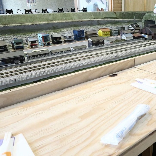 開店時間の直前に準備が整った