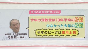 花粉症シーズン到来　乗り切るためには