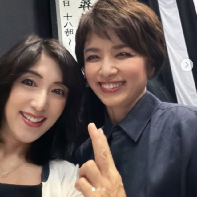 中山圭以子インスタグラム＠keikonakayama2022より　榊原郁恵と