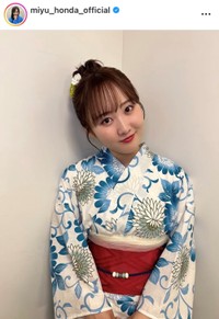 本田望結インスタグラム（＠miyu_honda_official）より