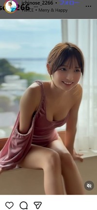一ノ瀬瑠菜のインスタグラム＠ichinose_2266より