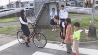 啓発イベントの様子 高松自動車学校(高松市上天神町)