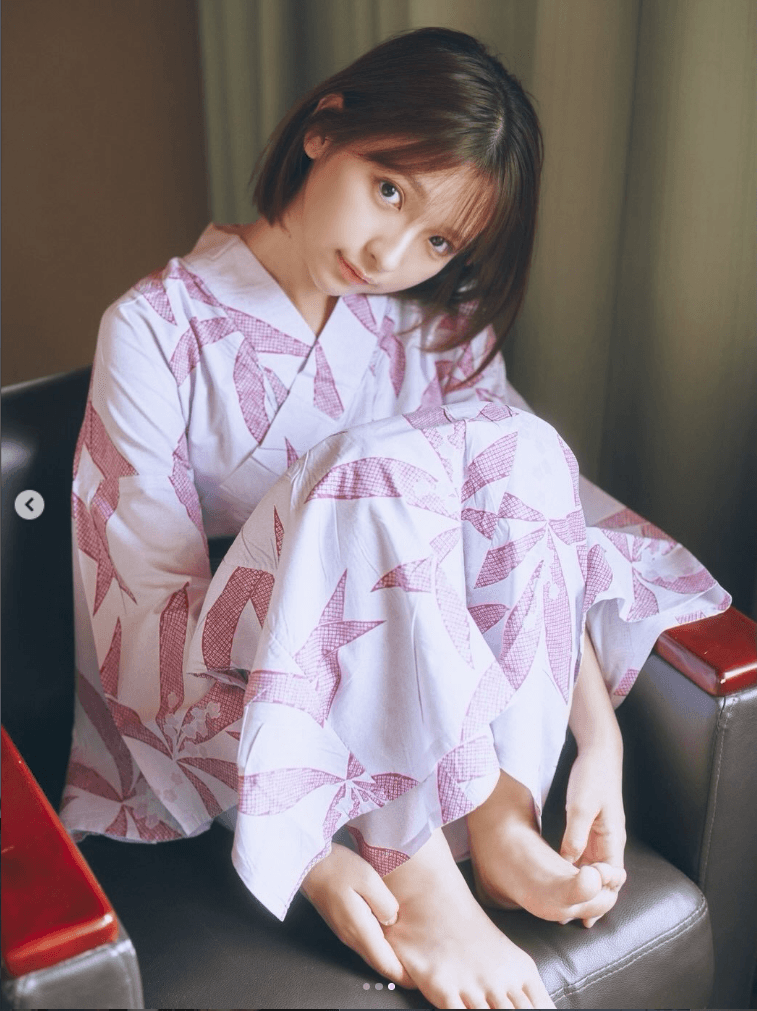 「週刊少年サンデー」26年9月2日発売号に登場した一ノ瀬瑠菜　本人のインスタグラム（＠ichinose_2266）より