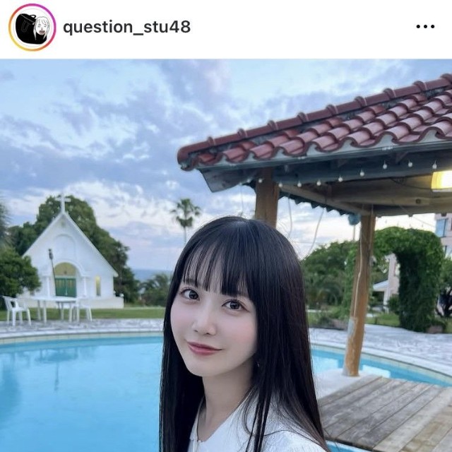 中村舞インスタグラム＠question_stu48より