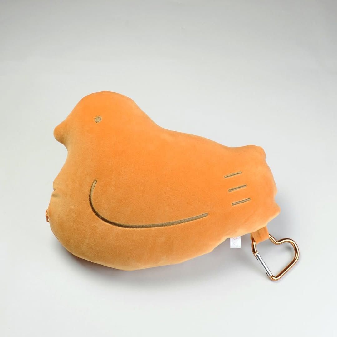 鳩ッション　小 豊島屋「鳩サブレー」がふんわりクッションに、「鳩ッション」大小2