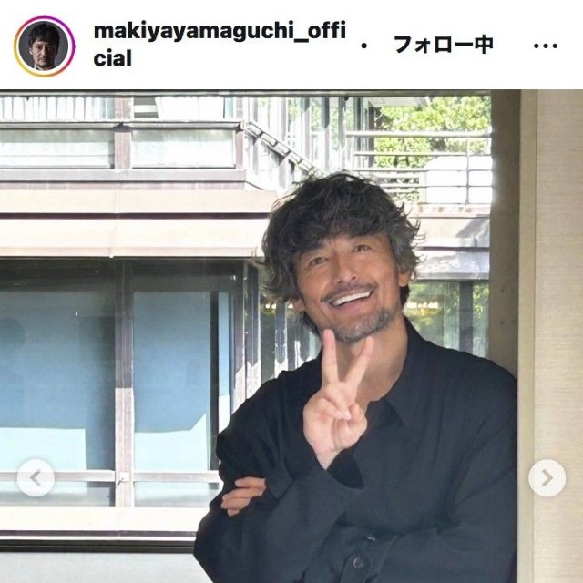 山口馬木也のインスタグラム＠makiyayamaguchi_officialより