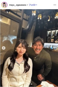 小笠原まゆのインスタグラム@mayu__ogasawaraより