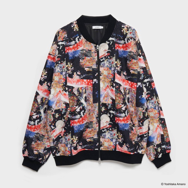 天野喜孝コラボレーションのブルゾン(C)Yoshitaka Amano