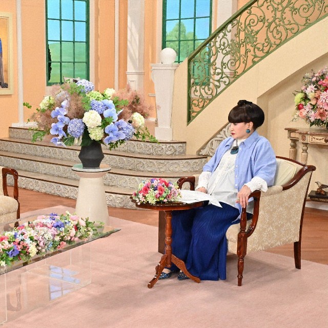 「徹子の部屋」    黒柳徹子(右)、佐野史郎＝テレビ朝日提供