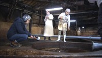 小豆島ならではの「音」生かした作品を　瀬戸芸初参加のアーティストがしょうゆ工場を訪問　香川
