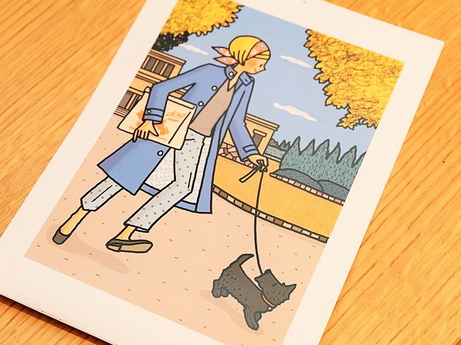 人気イラストレーター・上田三根子さんとケアーンテリアの暮らし