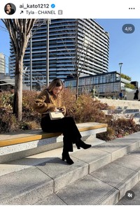 加藤あいインスタグラム＠ai_kato1212より