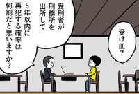 実に2人に1人が再犯をしていることに　©にしぼりみほこ