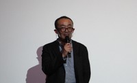 ドラマ版の演出、劇場版の監修を担当したNHK大阪拠点放送局制作部の安達もじりさん＝OSシネマズミント神戸