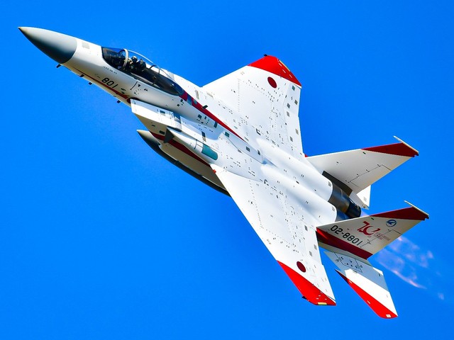 「岐阜県各務原市にて撮影した航空自衛隊F-15J戦闘機」（提供：なのさん@C106 2日目 東6 キ-53b）