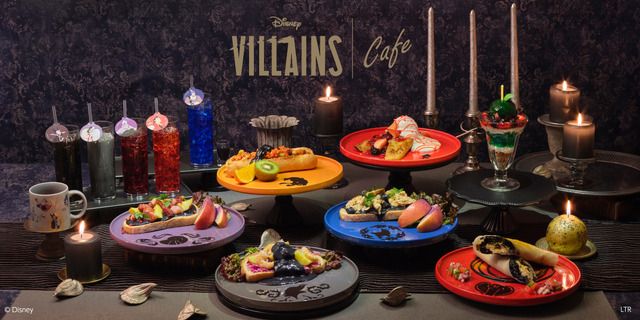 ディズニーヴィランズが主役の「OH MY CAFE」表参道に期間限定オープン