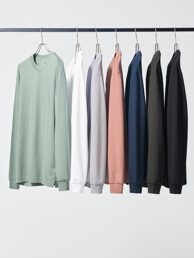 エアリズムコットンクルーネックTシャツ（提供写真）