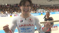 今大会初のメダルを獲得した太田海也 選手　映像提供:公益財団法人 JKA