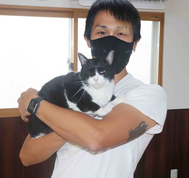 保護猫カフェを開店する島川大器さん