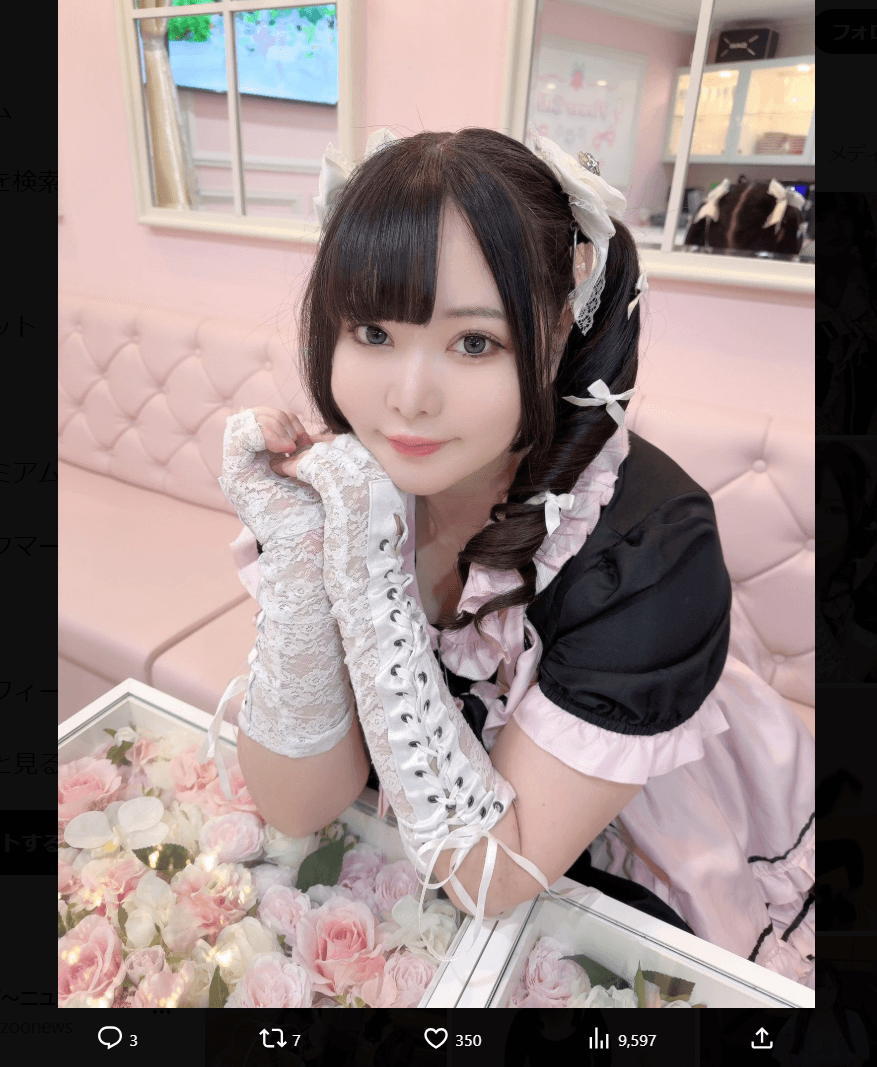 藤田シオンのX（@shion0_25mg）より