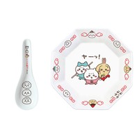 チャーハン皿＆レンゲセット（2090円）　(C)nagano / chiikawa committee