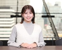 大仁田美咲アナウンサー（撮影・中田匡峻）
