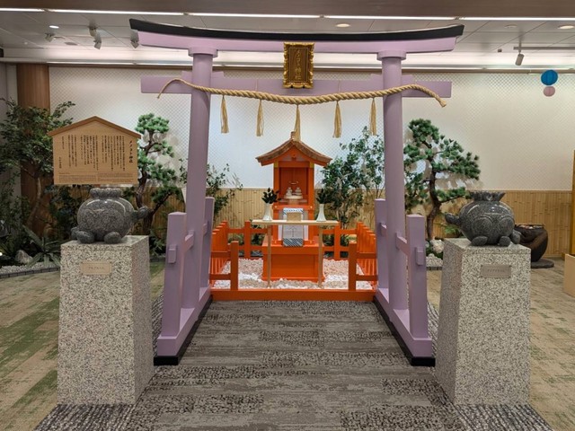 瞳にご利益「メノコト神社」 ※筆者撮影