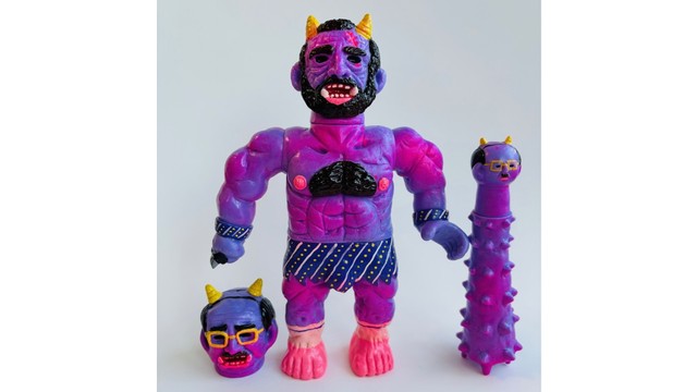 デハラユキノリ作「ONI」　源平の里むれ提供