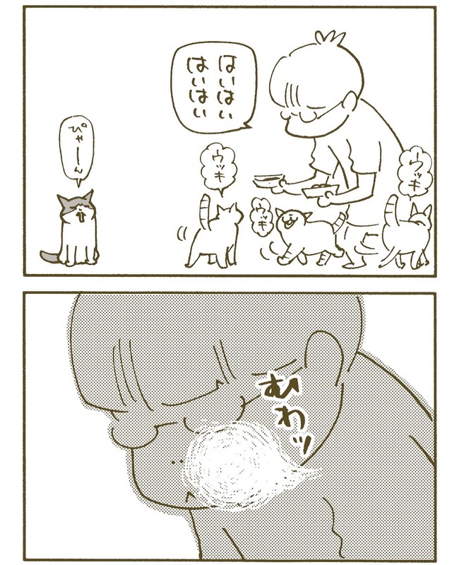【漫画】『来福』5（くるねこ大和さん提供）