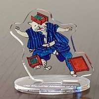 「江戸にゃんこ 浮世絵ネコづくし」展で販売されているネコのアクリルスタンド