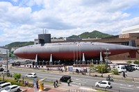 市街地に潜水艦はインパクト十分！（ベルカ宇宙軍さん提供）