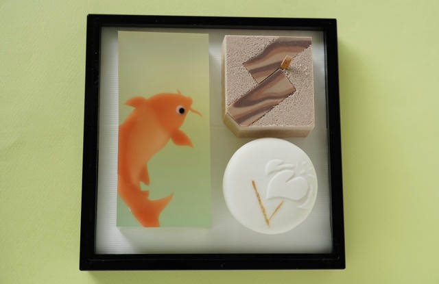 野田さんが作った「三つ盛」（野田さん提供）