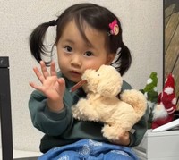 相棒のワンちゃんとハイポーズ！（提供：＠0216sjhさん）
