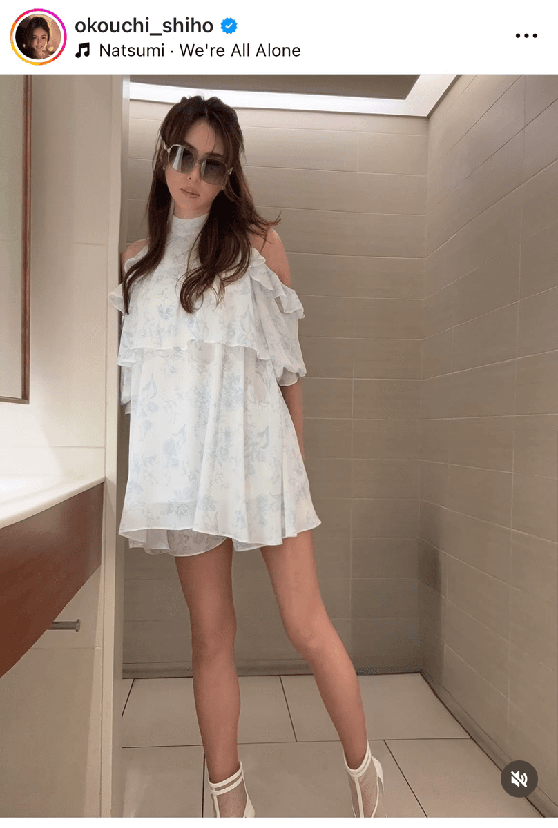 大河内志保 (@okouchi_shiho)さんのインスタグラムより