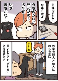 【漫画】『シロという名の犬』7（大友しゅうまさん提供）