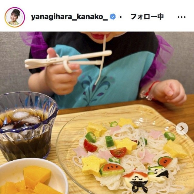 柳原可奈子のインスタグラム＠yanagihara_kanako_
より