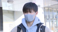 男子大学生（5日からオンライン授業）